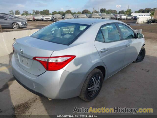 TOYOTA COROLLA L/LE/LE PLS/PRM/S/S PLS, 5YFBURHE8EP099469