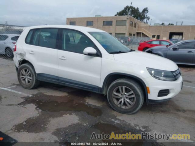 VOLKSWAGEN TIGUAN S, WVGAV3AX5DW561540