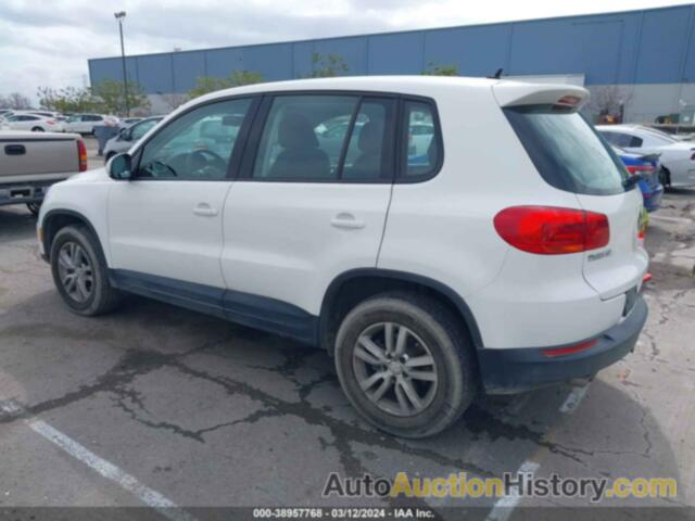 VOLKSWAGEN TIGUAN S, WVGAV3AX5DW561540