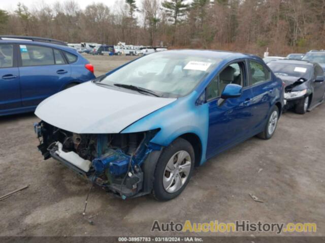 HONDA CIVIC LX, 2HGFB2F50DH592912