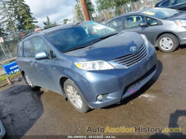 TOYOTA SIENNA XLE PREMIUM 7 PASSENGER, 5TDDK3DC7GS137431