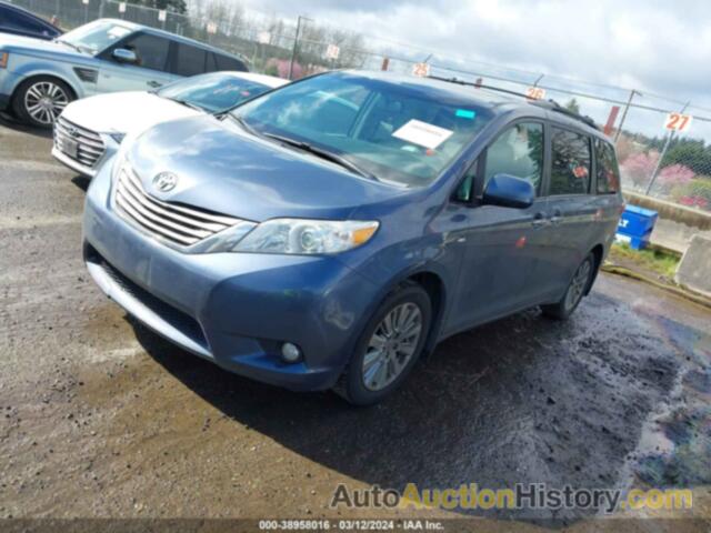 TOYOTA SIENNA XLE PREMIUM 7 PASSENGER, 5TDDK3DC7GS137431