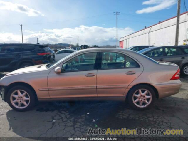 MERCEDES-BENZ C 240, WDBRF61J61F066243