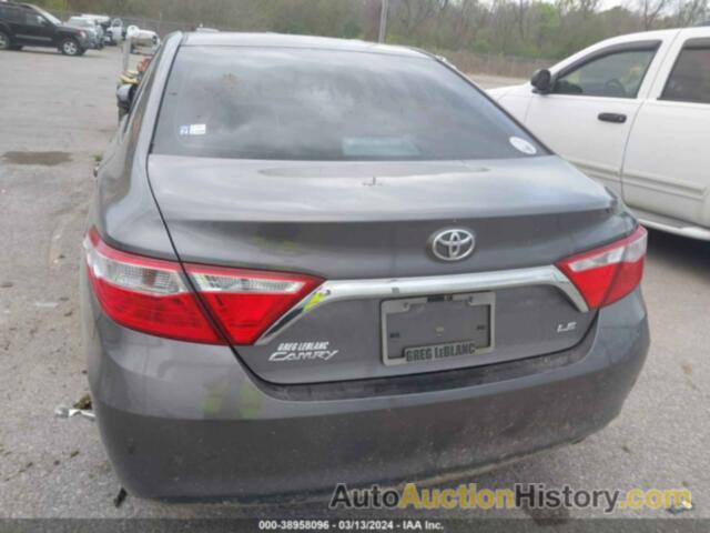 TOYOTA CAMRY LE/XLE/SE/XSE, 4T1BF1FK9HU629875