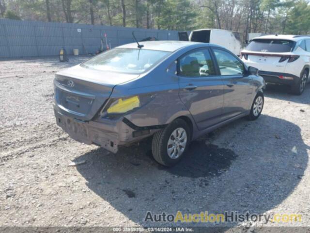 HYUNDAI ACCENT SE, KMHCT4AE0GU011956