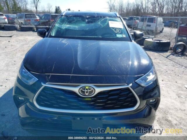 TOYOTA HIGHLANDER XLE, 5TDHZRBH3LS522896