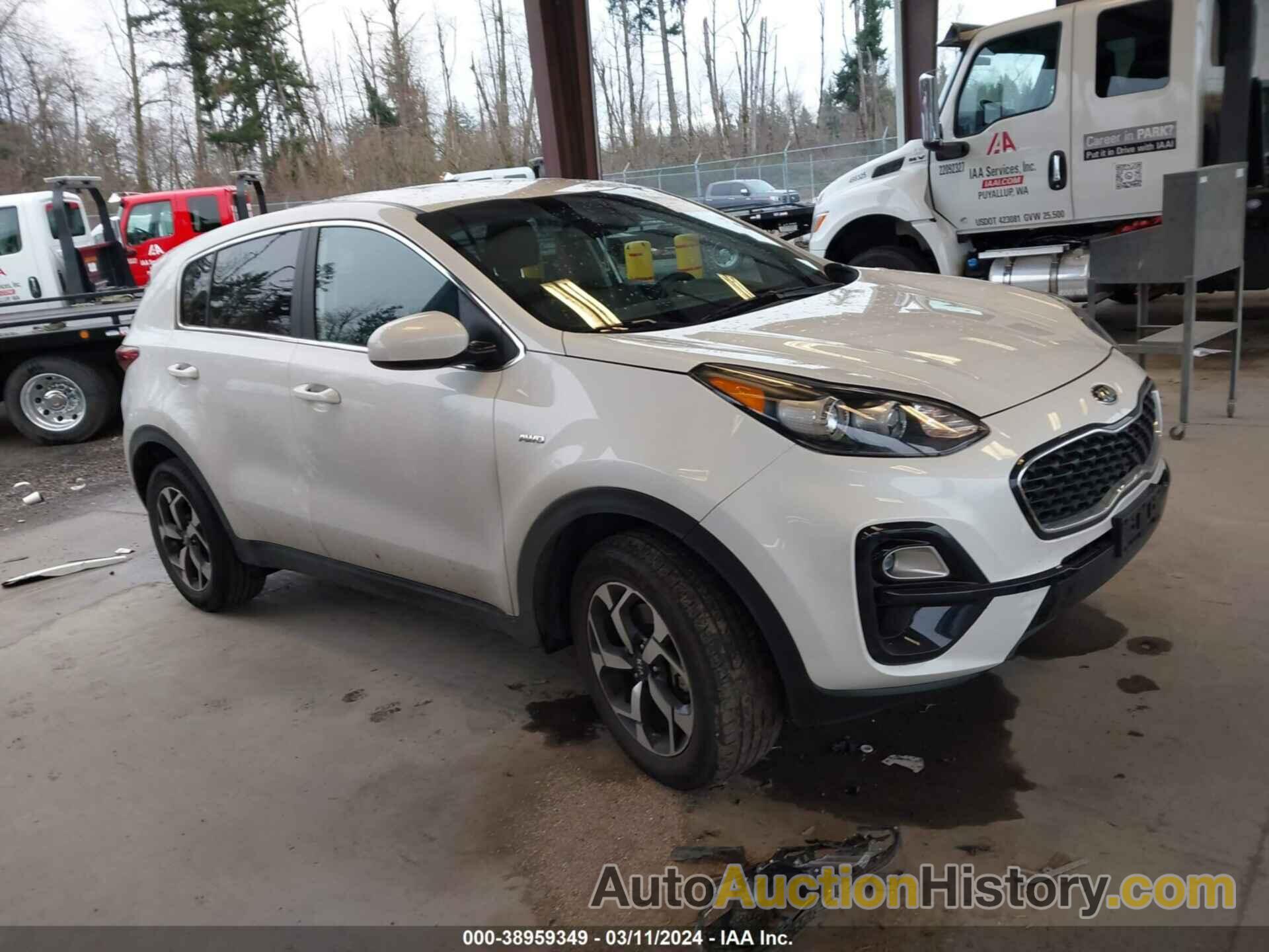 KIA SPORTAGE LX, KNDPMCAC5M7940563