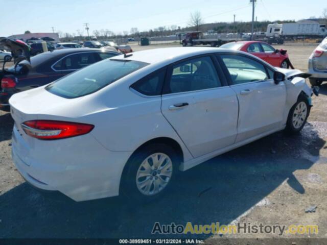 FORD FUSION S, 3FA6P0G71KR276897