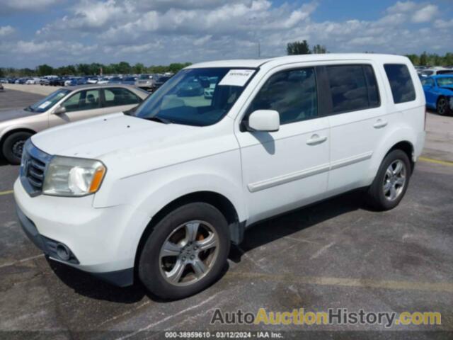 HONDA PILOT EX-L, 5FNYF3H5XEB002009