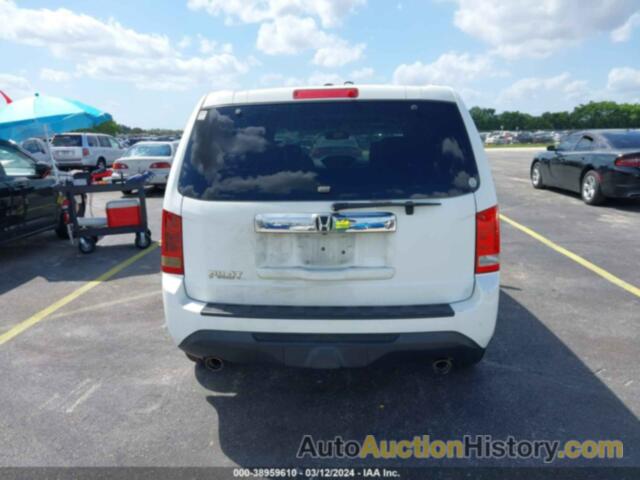 HONDA PILOT EX-L, 5FNYF3H5XEB002009