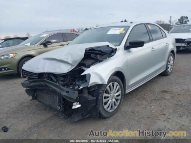 VOLKSWAGEN JETTA 2.0L S, 3VW1K7AJ0CM387808