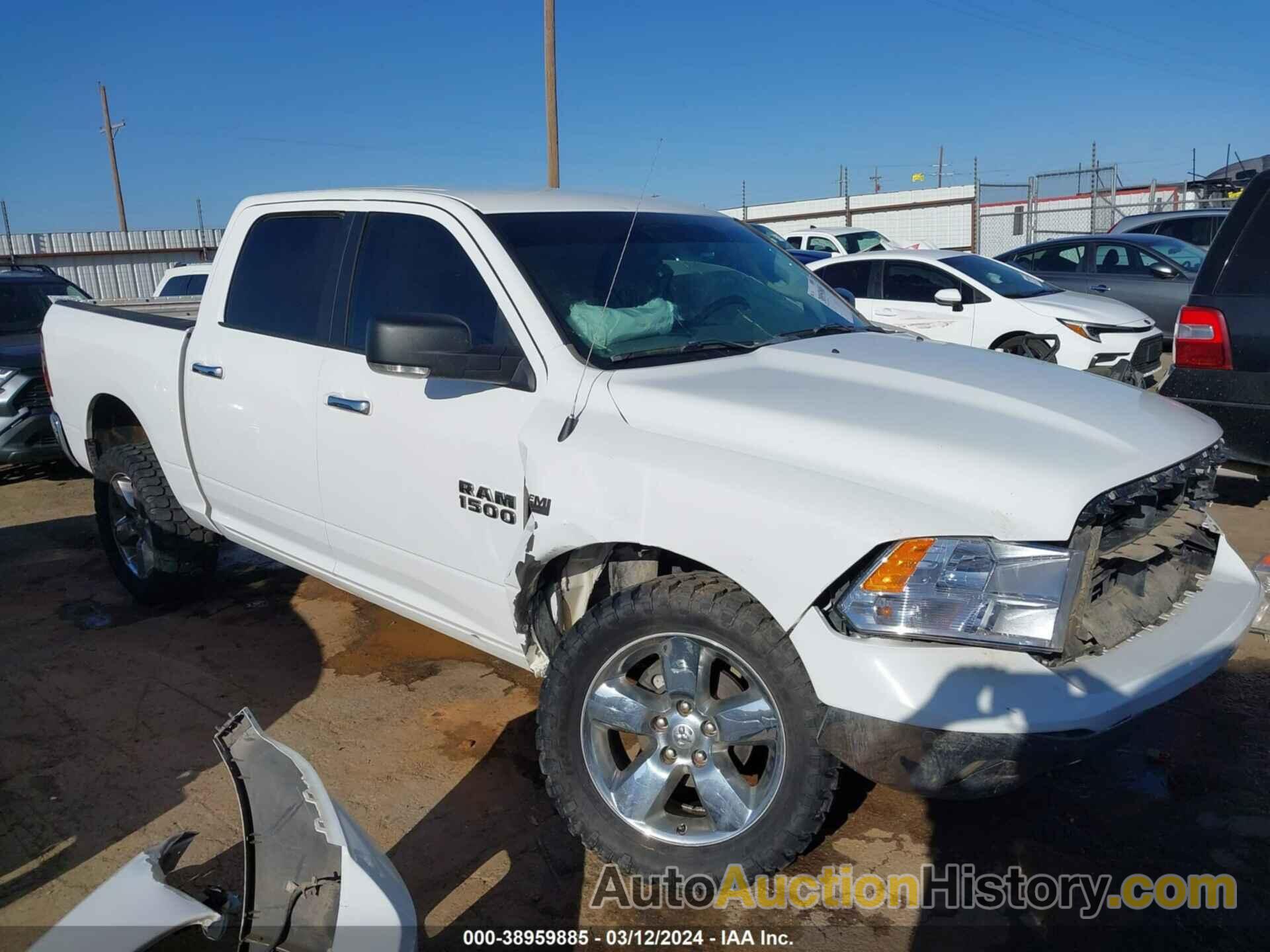 RAM 1500 SLT, 1C6RR7LT2JS339089