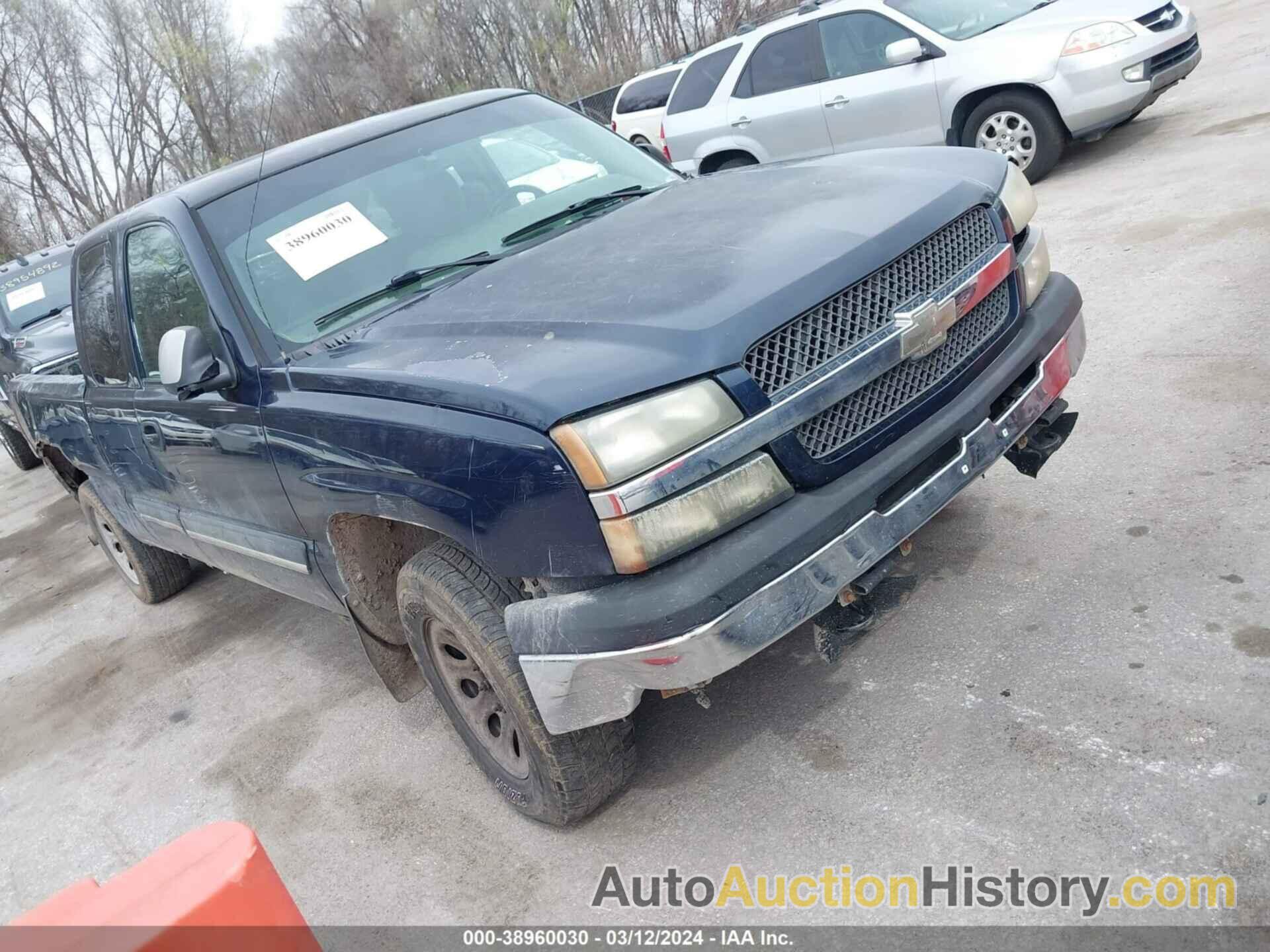 CHEVROLET SILVERADO 1500 Z71, 1GCEK19BX5E154980