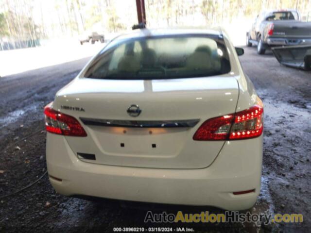 NISSAN SENTRA S, 3N1AB7AP9FY318820