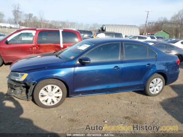 VOLKSWAGEN JETTA 2.5L SE, 3VWDX7AJ6BM109282