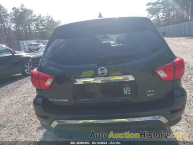 NISSAN PATHFINDER SV, 5N1DR2MM1KC635306