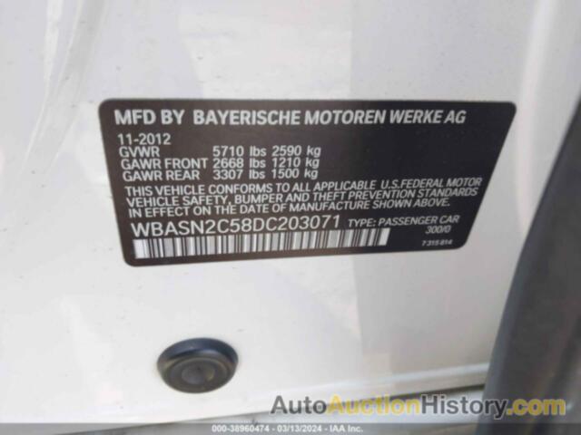 BMW 535I GRAN TURISMO, WBASN2C58DC203071