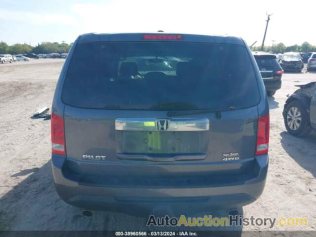 HONDA PILOT EX-L, 5FNYF4H58FB017017