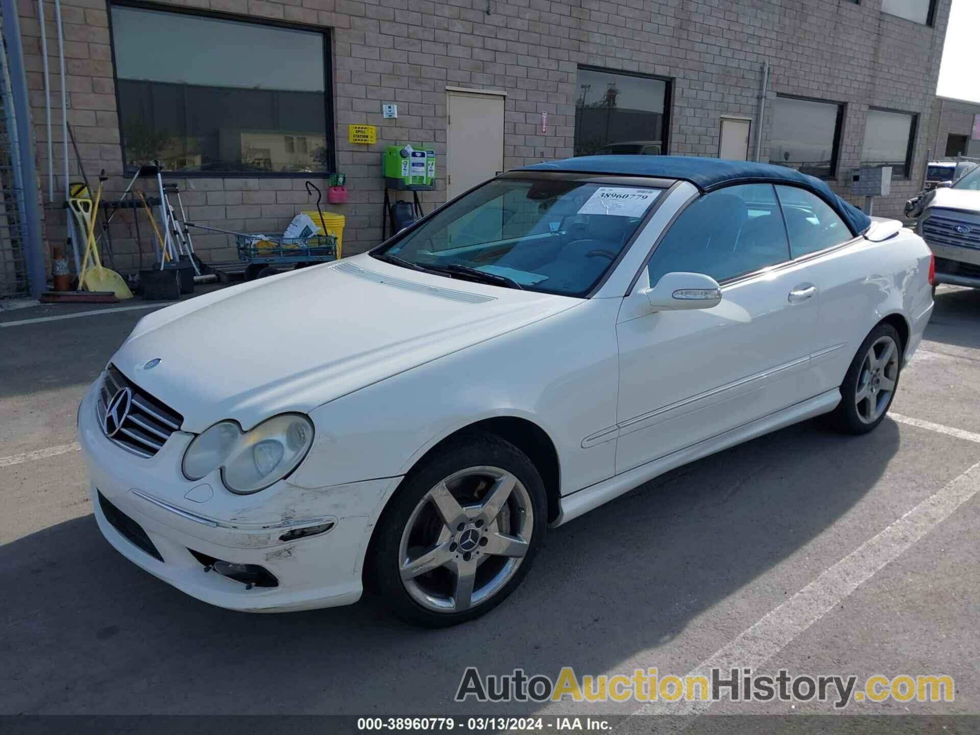 MERCEDES-BENZ CLK 500, WDBTK75GX5T045814