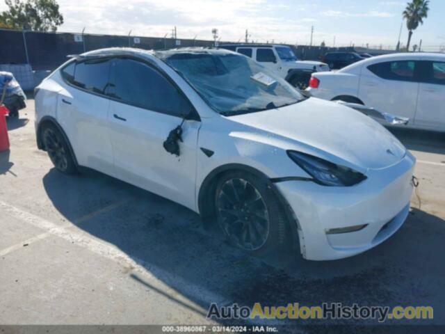 TESLA MODEL Y LONG RANGE DUAL MOTOR ALL-WHEEL DRIVE, 5YJYGAEE1MF282116