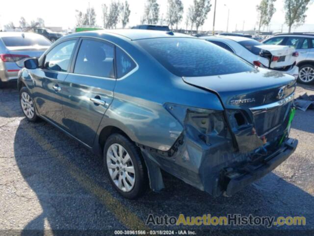 NISSAN SENTRA SV, 3N1AB7AP9FY225263