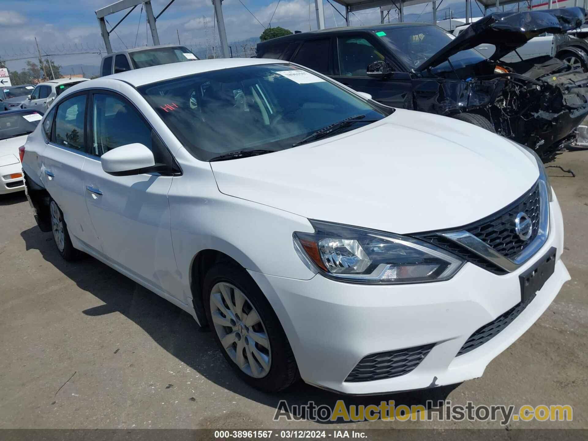 NISSAN SENTRA S/SV/SR/SL, 3N1AB7AP1HY326736