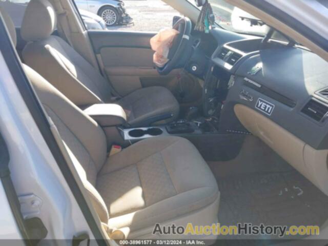 FORD FUSION SE, 3FAHP0HA6BR272931