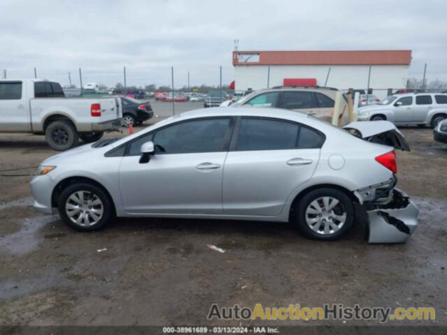 HONDA CIVIC LX, 19XFB2F5XCE019170