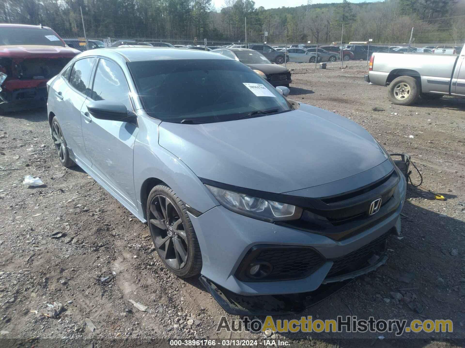 HONDA CIVIC SPORT, SHHFK7H48HU429600