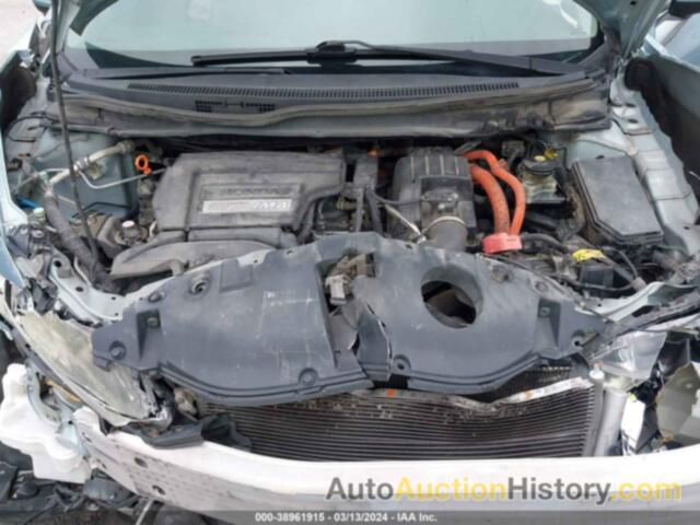 HONDA CIVIC HYBRID, 19XFB4F26EE002175