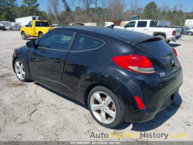 HYUNDAI VELOSTER BASE W/GRAY, KMHTC6AD3DU145651