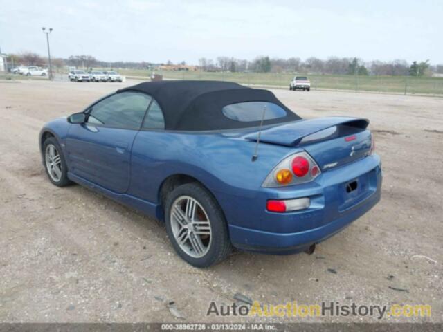 MITSUBISHI ECLIPSE SPYDER GTS, 4A3AE75H33E030871