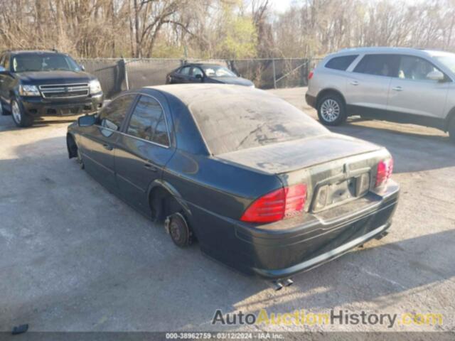 LINCOLN LS V8 AUTO, 1LNHM87A8YY798034