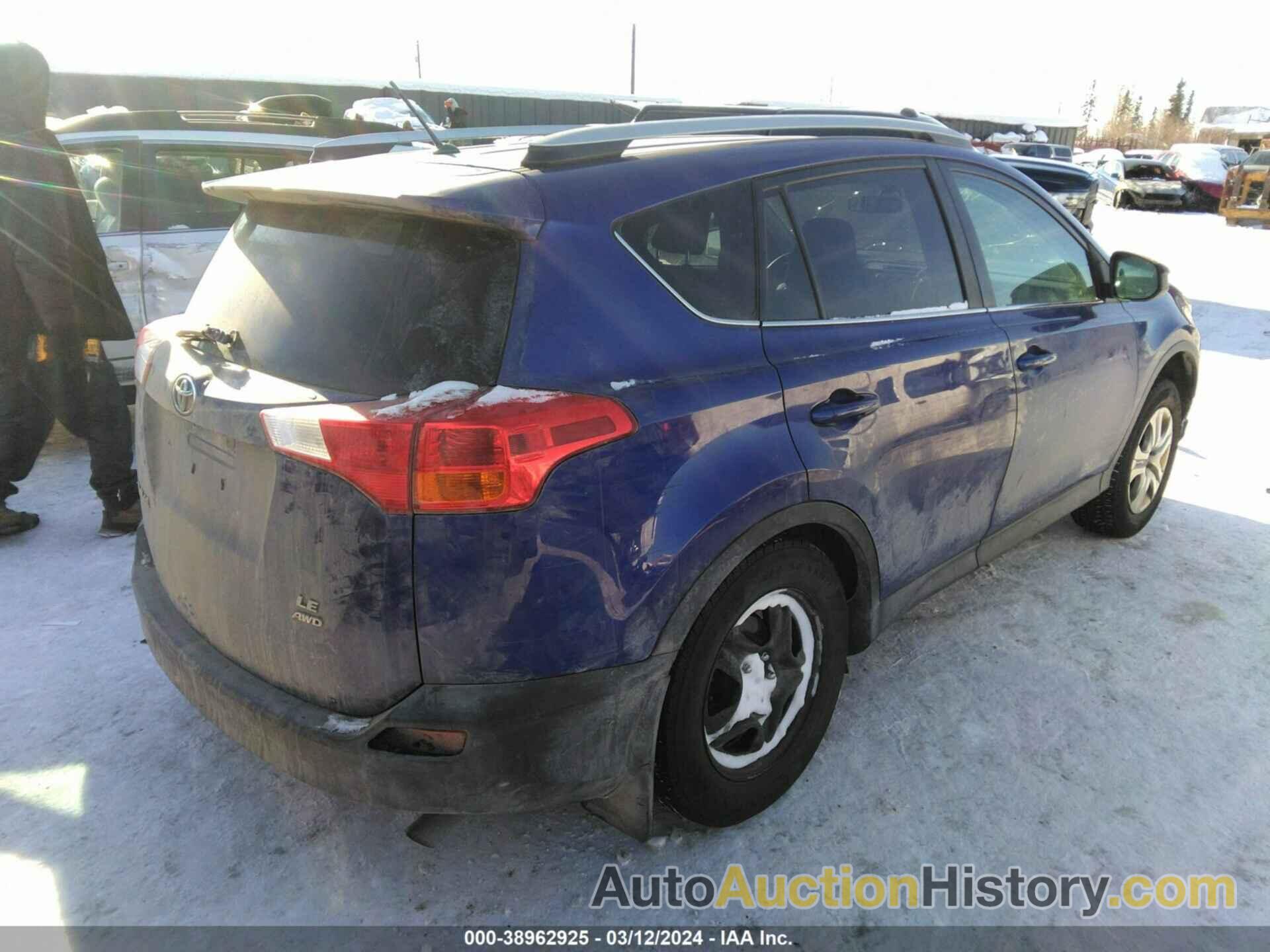 TOYOTA RAV4 LE, 2T3BFREV2EW169861