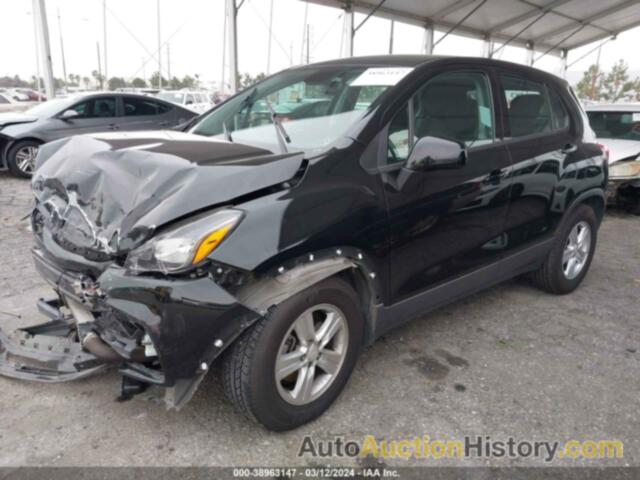 CHEVROLET TRAX FWD LS, 3GNCJKSB1LL334430