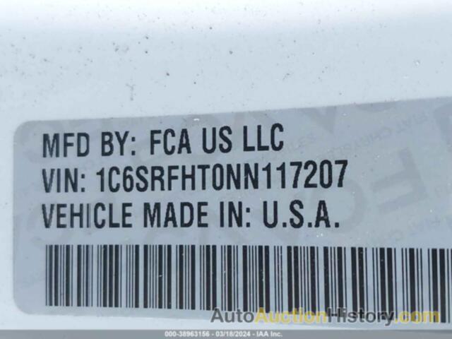 RAM 1500 LIMITED  4X4 5'7 BOX, 1C6SRFHT0NN117207