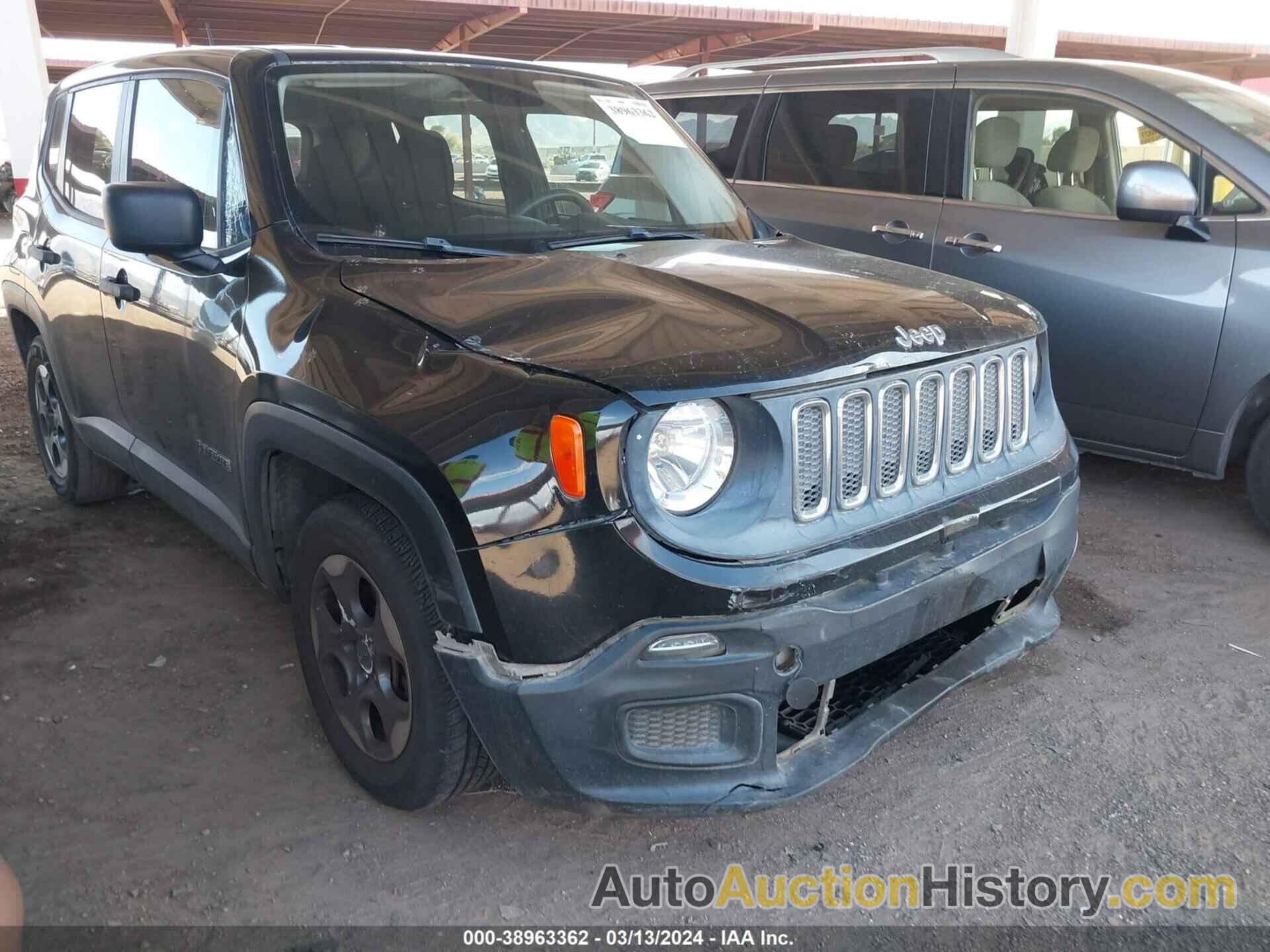 JEEP RENEGADE SPORT, ZACCJAAT9FPB20293