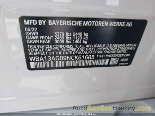 BMW 530E, WBA13AG09NCK61685