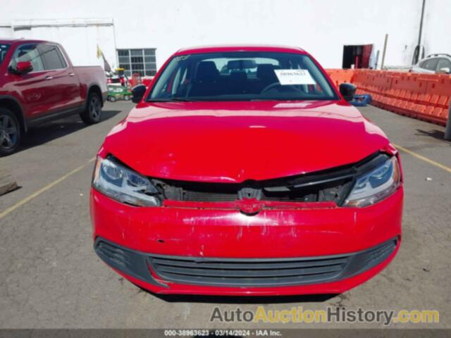 VOLKSWAGEN JETTA 2.0L S, 3VW2K7AJ7CM470382