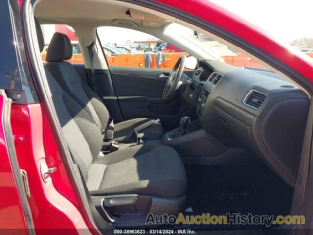 VOLKSWAGEN JETTA 2.0L S, 3VW2K7AJ7CM470382