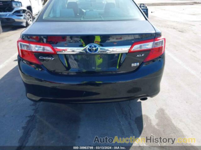 TOYOTA CAMRY HYBRID XLE, 4T1BD1FK9CU060329