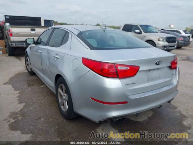 KIA OPTIMA LX, 5XXGM4A70EG290347