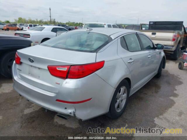 KIA OPTIMA LX, 5XXGM4A70EG290347