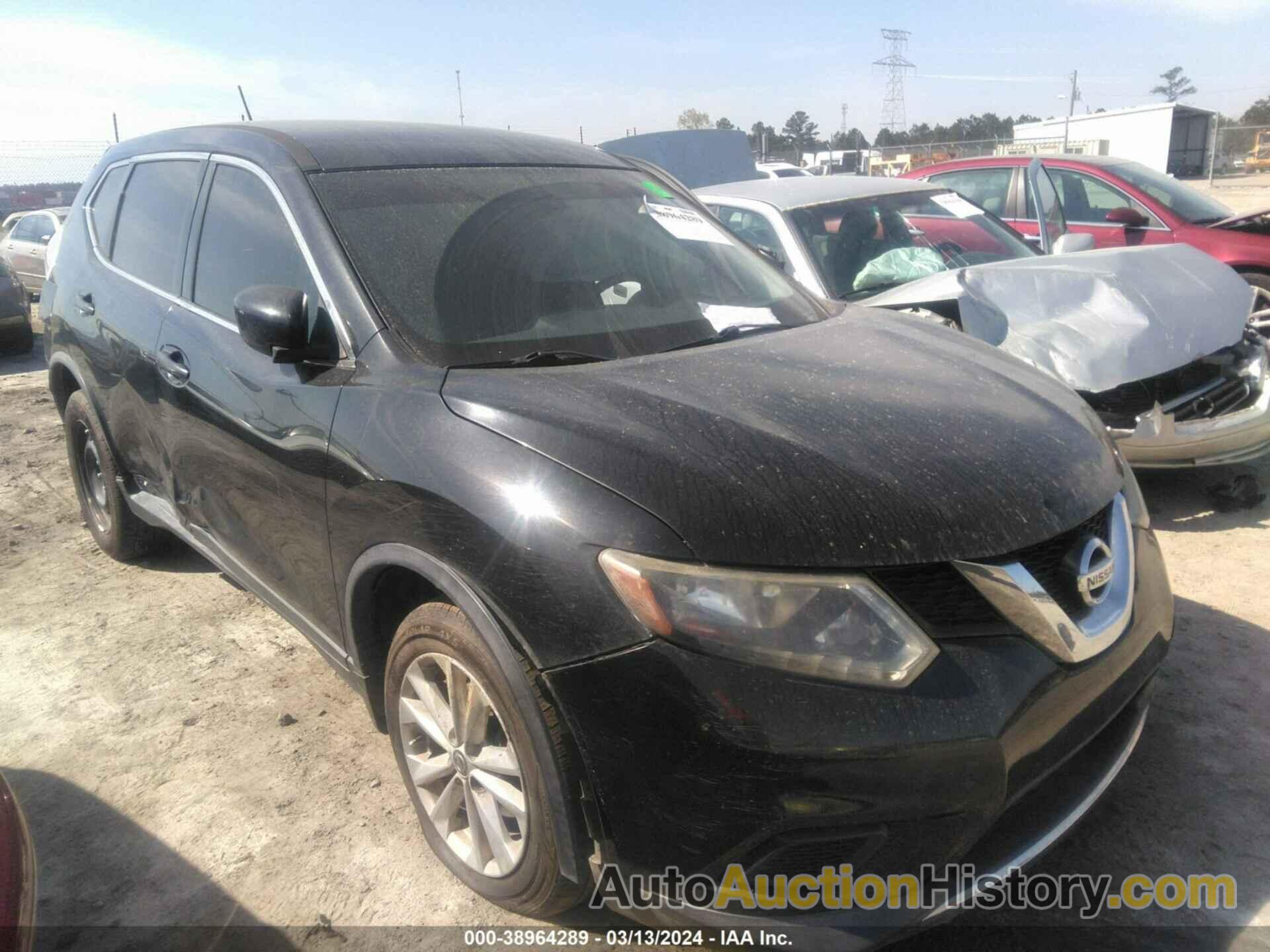 NISSAN ROGUE S/SL/SV, KNMAT2MT4GP647711