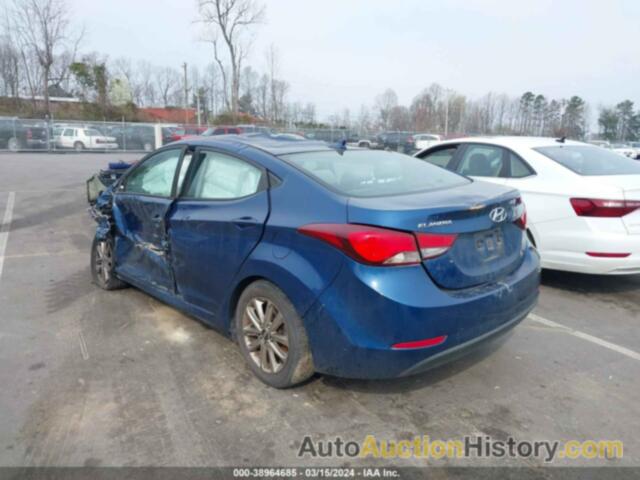 HYUNDAI ELANTRA SE/SPORT/LIMITED, 0KMHDH4AE9GU54158