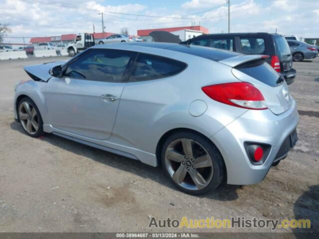 HYUNDAI VELOSTER TURBO, KMHPC6AE3DU098050