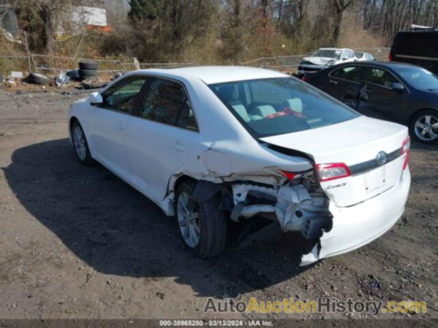 TOYOTA CAMRY XLE, 4T4BF1FK9CR191387