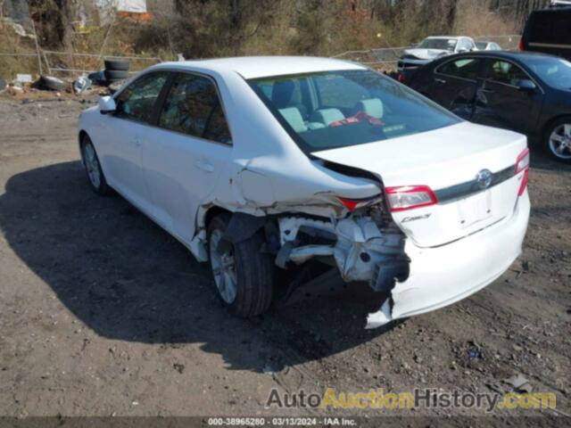 TOYOTA CAMRY XLE, 4T4BF1FK9CR191387