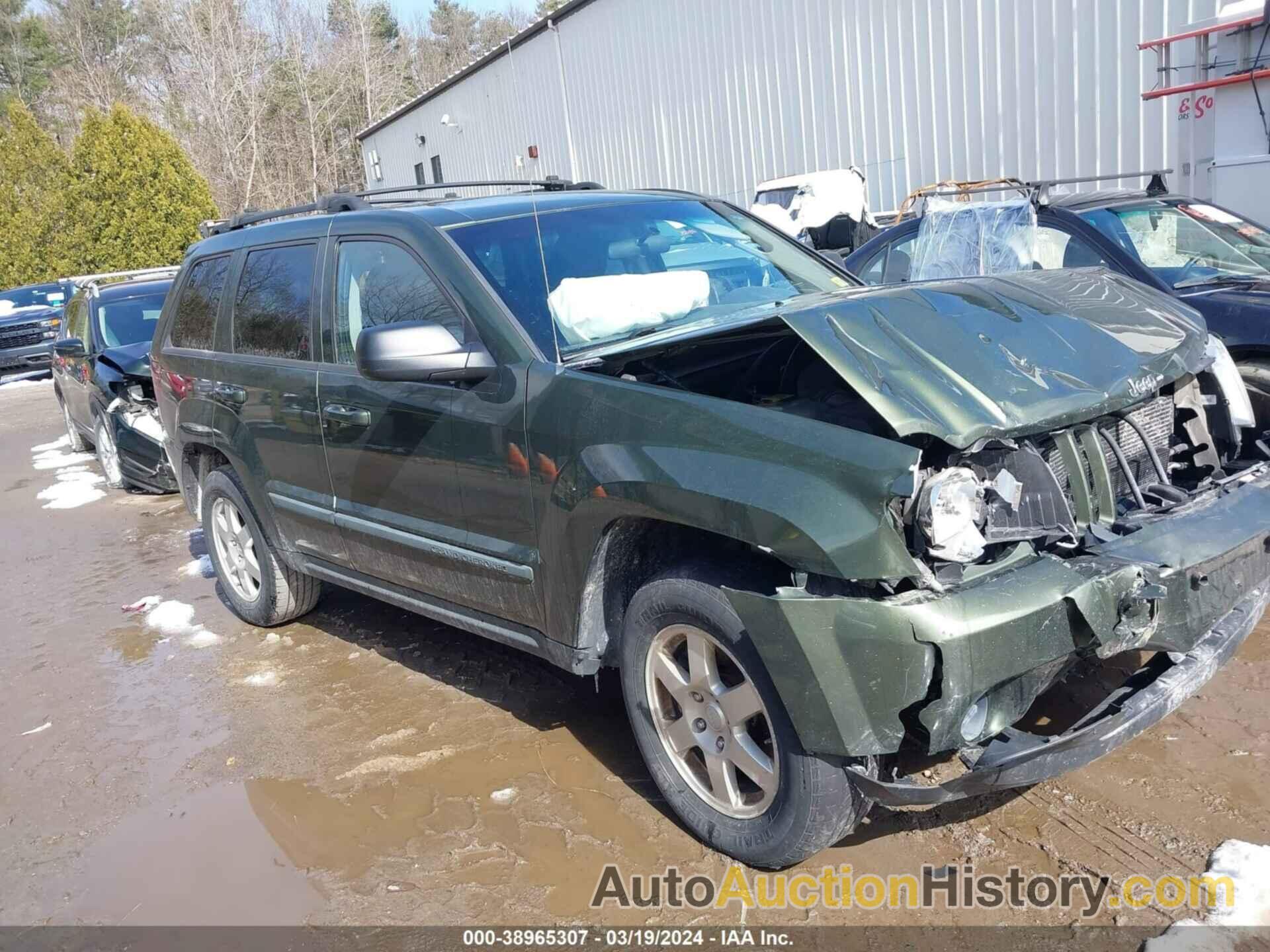 JEEP GRAND CHEROKEE LAREDO, 1J8GR48K59C516408