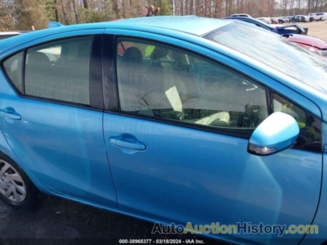 TOYOTA PRIUS C TWO, JTDKDTB37F1110052